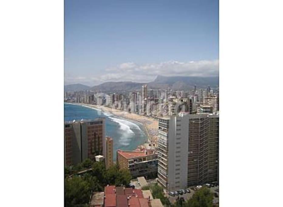 Apartamento Con Vistas A La Playa De Levante Benidorm Exterior photo